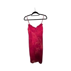 LA BELLE Vibrant Pink Chemise Dress